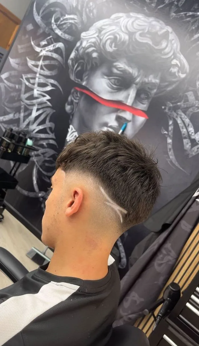 Corte realizado en Nadal Barber 4