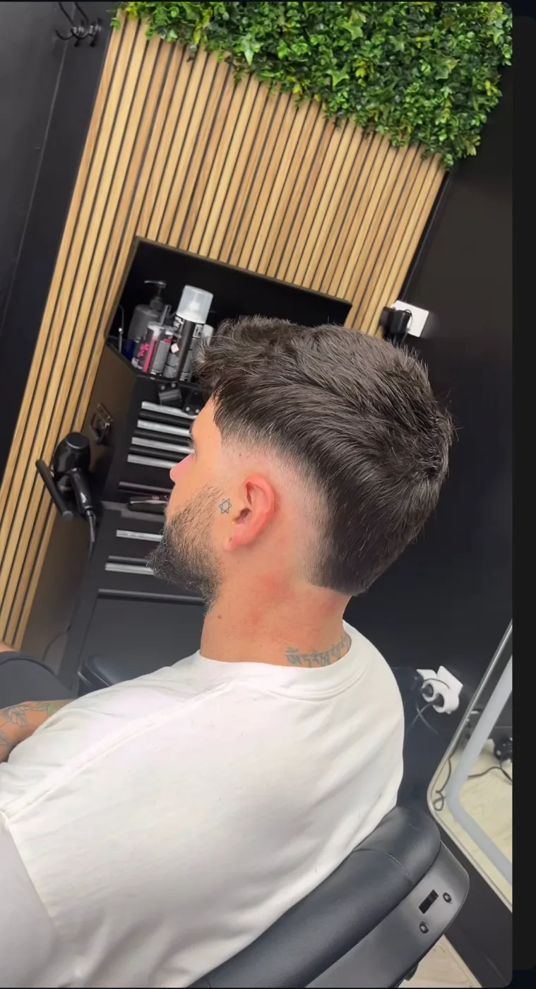 Corte realizado en Nadal Barber 5