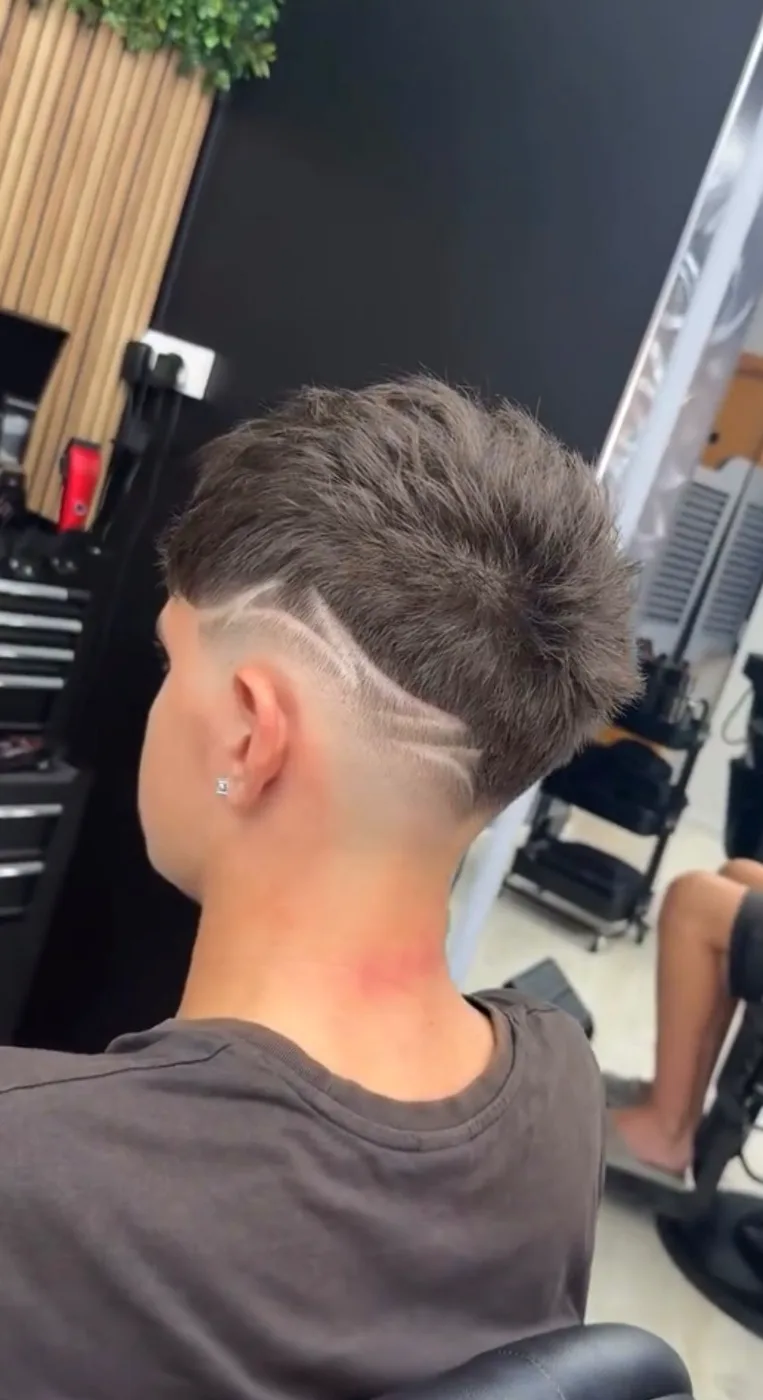 Corte realizado en Nadal Barber 6